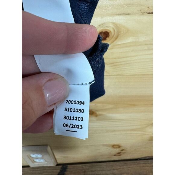 The Children's Place 6 Unit Girls Size Medium 7/8 Tidal Navy Blue Uniform Ruffle - Picture 7 of 7